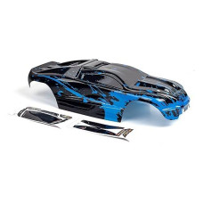 Summitlink Custom Body Muddy Blue Over Black Style Compatible For E-Revo 1/10 Scale Rc Car Or Truck (Truck Not Included) Er-Bb-01