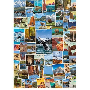 1000 Piece Jigsaw Puzzle - National Parks Puzzle