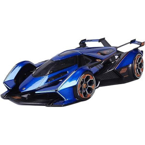 Maisto Diecast Cars Lambo V12 Vision Gran Turismo Blue Metallic 118 Diecast Model Car By Maisto 31454