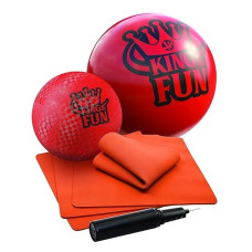 Hedstrom King Of Fun Jumbo Oversized Kickball Set, Red