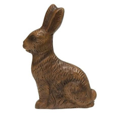 Resin Chocolate Bunny 8 Inch