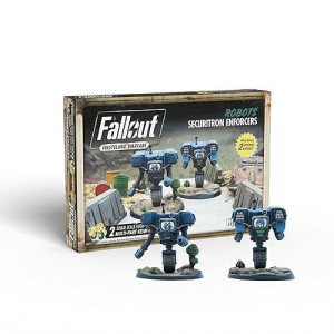 Modiphius Fallout Wasteland Warfare Securitron Enforcers Game