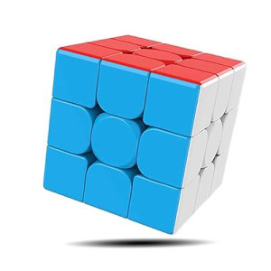 Qytoys Toys Speed Cube 3X3X3,Original Magic Cube Puzzle Toy,Full Size 56Mm Advanced Version,Easy Turning & Smooth Play Durable Puzzle Cube Toy Stickerless Stickerless Abs Colourfull Cube