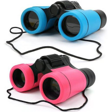 Scotamalone Kids Binoculars Shock Proof Toy Binoculars Set For Age 3-12 Years Old Boys Girls Bird Watching Educational Learning Hunting Hiking Birthday Presents