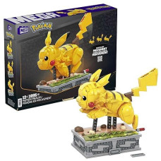 Mega Pokémon Motion Pikachu Building Set, 1092 Pieces