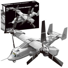 Apostrophe Games V-22 Osprey Building Block Set - 460 P