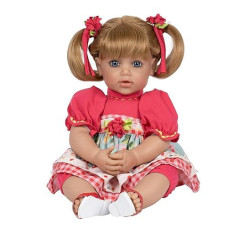 Adora Toddler Time Babies, 20" Premium Doll With Hand Painted Eyelashes And Face, Fresh Baby Powder Scent And Removable Clothing, Birthday Gift For Ages 6+ - Polka Dot Picnic