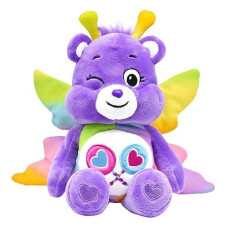 Care Bears Spring Theme Butterfly Share Bear Fun-Size Plush - Perfect Stuffed Animal Holiday, Birthday Gift, Super Soft And Cuddly - Good For Girls And Boys, Employees, Collectors, Ages 4+