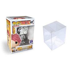 Funko Pop Anime Natsu Silver Chrome Exclusive with Protector