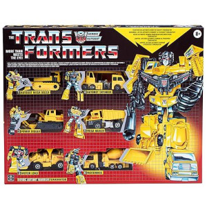 Transformers Tonka Mash-Up Tonkanator - Yellow Action Figure