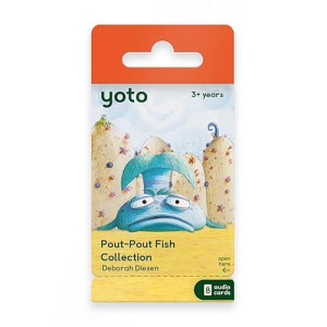 Yoto The Pout-Pout Fish Collection By Deborah Diesen - 8 Kids Audio Cards For Use With Player & Mini All-In-1 Audio Device, Screen-Free Listening With Playtime Bedtime & Travel Stories, Ages 1+