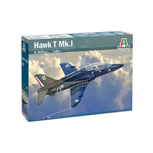 Italeri 2813 1:48 B.Ae. Hawk T. Mk.I, Construction, Stand Model Making, Crafts, Hobby, Gluing, Plastic Kit, Detailed Multi-Coloured, Multicoloured