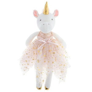 Stephen Joseph, Stuffed Animal Toy 16 Inches, Large Super Soft Plush Doll, Toys For Baby, Toddler, Kids, Lulu Unicorn