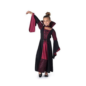 Dress Up America Vampiress Costume For Kids - Girls Vampire Costume - Halloween Vampire Dress