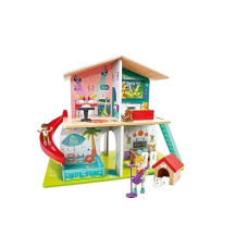 Hape E3411 Rock And Slide Children'S Toy Play House With 8 Different Colorful Rooms And 9 Exciting Sound Effects, For Ages 3 And Up