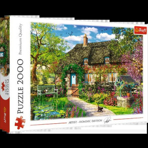 Trefl 2000 Piece Jigsaw Puzzles Country Cottage