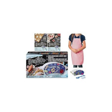 Easy-Bake Oven New Ultimate Creative Set Includes Oven With Pan And Spatula, Red Velvet Strawberry Cake And Party Pretzel Dippers Refill Mixes Plus Apron (Colors May Vary)