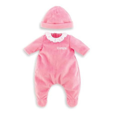 Corolle 14” Baby Doll Outfit - Pink Pajamas - Mon Grand Poupon Outfits And Accessories Fit 14" Dolls, For Kids Ages 2 Years And Up