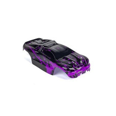 Summitlink Custom Body Muddy Purple Over Black Style Compatible For E-Revo Mini 1/16 Scale Rc Car Or Truck (Truck Not Included) Ermn-Bp-01