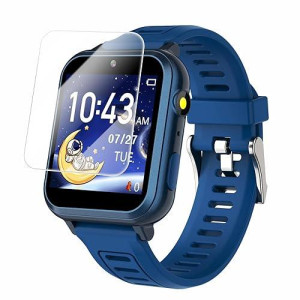 Kids Game Smart Watch For Kids With 24 Puzzle Games Hd Touch Screen Camera Music Player Pedometer Alarm Clock Calculator Flashlight 12/24Hr Kids Watches Gift For 4-12 Year Old Boys Toys For Kids