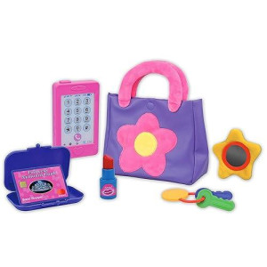 Nothing But Fun Toys Let'S Pretend Play Purse Set Designed For Children Ages 2+ Years, Multi