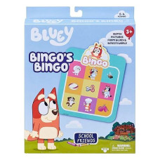 Bluey Bingo's Bingo Card Game - Multicolor School Friends