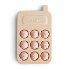 Mushie Phone Press Toy (Blush)