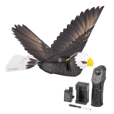 Zing Go Go Bird - Eagle - Premium Remote Control Flying Aircraft - Looks And Flies Like A Real Eagle - Carbon Fiber Drone-Tech Rc Helicopter