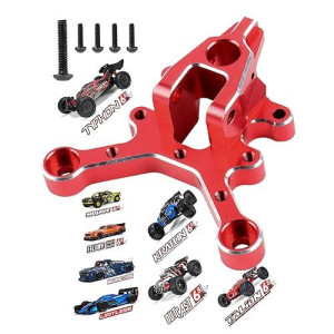 Front Center Brace Mount Upgrades Part For 1/8 Arrma Kraton 6S Blx,Notorious 6S Blx,Outcast 6S Blx,Mojave 6S Blx,Talion 6S Blx,Infraction 6S Blx, Limitless Roller,Arrcat Aluminum Hop-Up,#Ara320500,Red