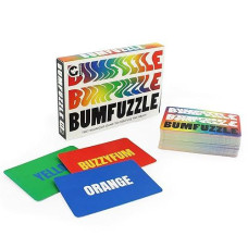 Ginger Fox - Bumfuzzle Card Game, Quick-Thinking Card Games For Adults & Kids, Hilarious Family Card Games, Fast-Paced Card Games For Family Game Night, Sleepover & Parties, Age 12+, 80 Cards