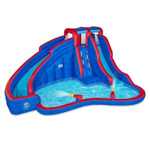 Sunny & Fun Double Dip Inflatable Water Slide Park