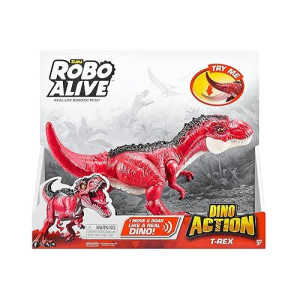 Zuru - Robo Alive-Dino Actionrex, 7171, Multicolor