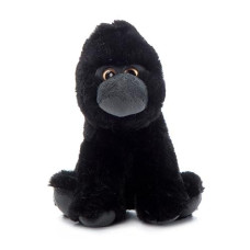 The Petting Zoo Gorilla Stuffed Animal Plushie, Gifts For Kids, Wild Onez Babiez Zoo Animals, Gorilla Plush Toy 6 Inches