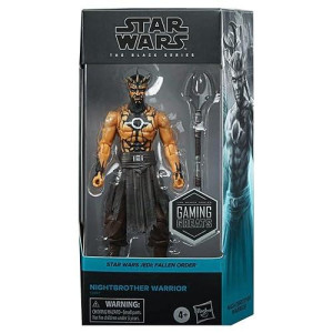 Hasbro Star Wars: The Black Series Jedi: Fallen Order Nightbrother Warrior 6-In Action Figure Exclusive