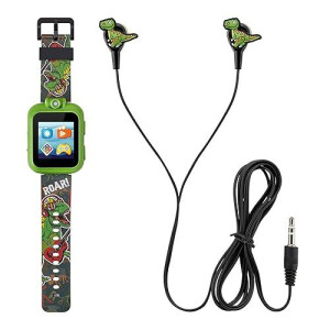 PlayZoom Kids Smartwatch & Earbuds Set - Green Dinosaur