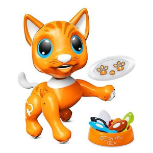 Power Your Fun Remote Control Robo Cat - Interactive STEM Toy