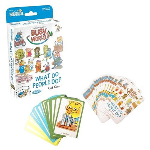 Briarpatch, Richard Scarry'S What Do People Do Card Game, Based On Early Reader Books For Preschool, Kindergarten And 1St Grade