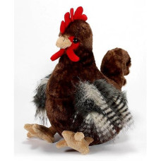 The Petting Zoo Chicken Stuffed Animal Plushie, Gifts For Kids, Wild Onez Farm Animals, Chicken Plush Toy 12 Inches