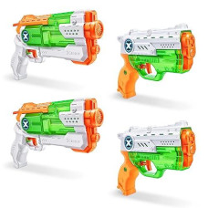 X-Shot Nano Fast Fill (2 Pack) + Micro Fast-Fill (2 Pack) By Zuru Refresh Watergun, X Shot Water Toys, 4 Blasters Total, (Fills With Water In Just 1 Second!)