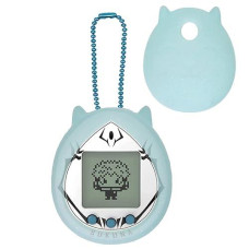 Silicone Cover Case For Jujutsu Kaisen Tamagotchi Nano, Protective Sleeve Skin Case For Tamagotchi Hello Kitty And For Pac-Man Device Interactive Game Machine(Only Cover) (Transparent Blue)