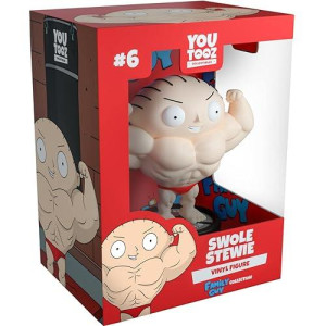 Youtooz Swole Stewie, 3.6" Vinyl Figure, Stewie Griffin From Family Guy, High Detailed Collectible Figure Family Guy Collection