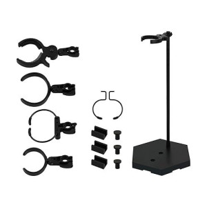 Ds. Distinctive Style Action Figure Stand 12 Inch Connectable Metal Toy Stand For 1/6 And1/9 Scale Figures