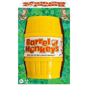 Winning Moves Classic Barrel of Monkeys - Yellow, Pack of 1