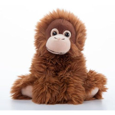 The Petting Zoo Female Orangutan Stuffed Animal Plushie, Gifts For Kids, Wild Onez Wildlife Animals, Orangutan Plush Toy 9 Inches