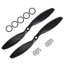 Radiolink A560 Original 2Pcs 8" Propellers Gemfan 8038 Ccw Wing Props Replacement Accessories For Rc Drone, Airplane (Set Of 2)