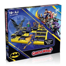 Winning Moves Dc Comics Batman Guess Who? Board Game, Play With Your Favourite Gotham City Characters Including Batgirl, Robin, Joker And Harley Quinn, 2 Player Game For Ages 4 Plus