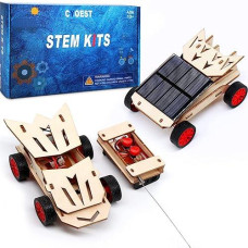 Stem Kits For Kids Ages 8-10-12-14, Science Experiments For Kids 9-12, Stem Building Toys For Boys Age 8-12, Solar Car Engineering Learning Toys Science Projects For Boy Birthday