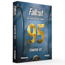 Modiphius Fallout RPG Starter Set - Medium Blue Tabletop Game