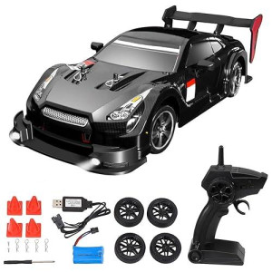 Goolrc Rc Drift Car 1/16 Rc Car Remote Control Car 2.4Ghz 4Wd 30Km/H Rc Race Car High Speed Kids Gift Rtr Rc Cars For Boys Waterproof Electric Car Toy Car