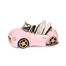 American Girl Truly Me 18-Inch Doll Pink Remote-Control Sports Car Playset With Working Doors & Headlights, For Ages 6+